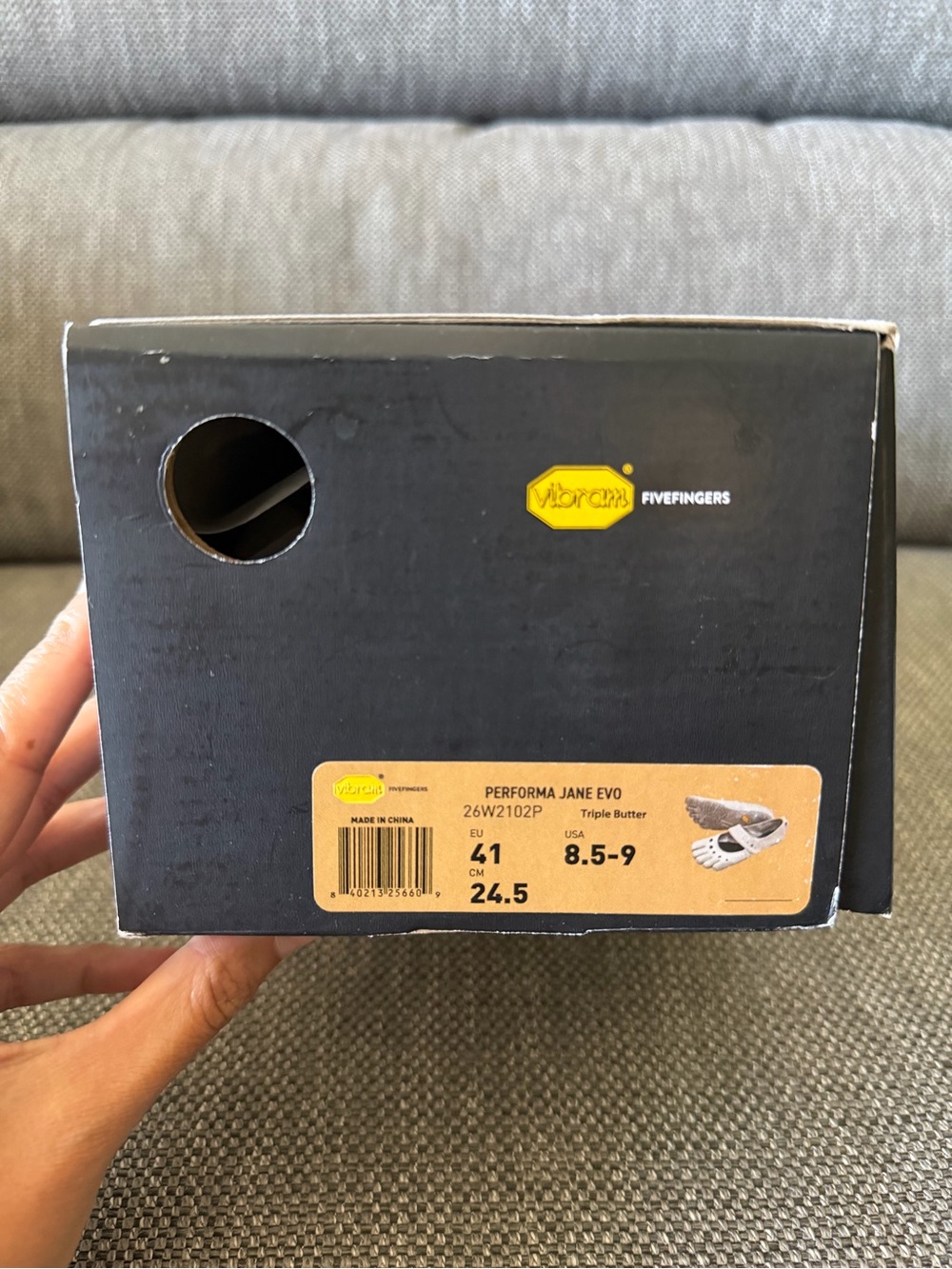 RARE Vibram FiveFingers Performa Jane EVO Maryjanes - Triple Butter Womens 8.5-9 - Picture 3 of 9